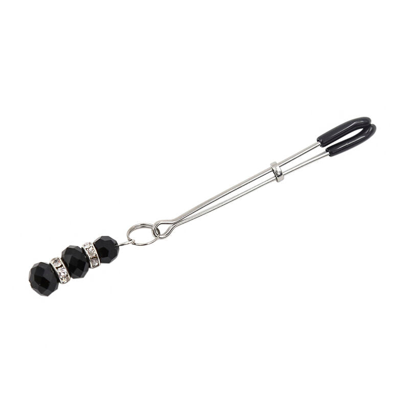 Ohmama Fetish Nipple Clamps With Crystal Stones