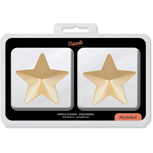 Coquette Accessories Coquette Chic Desire - Nipple Covers Golden Stars