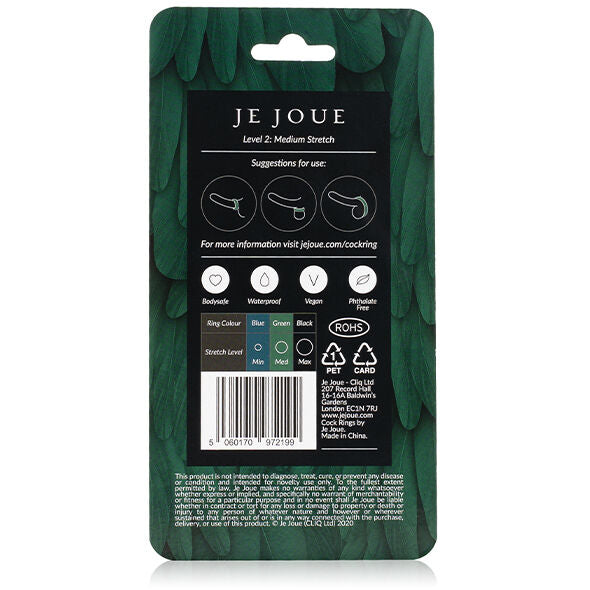 Je Joue Green Silicone Ring - Medium Choke