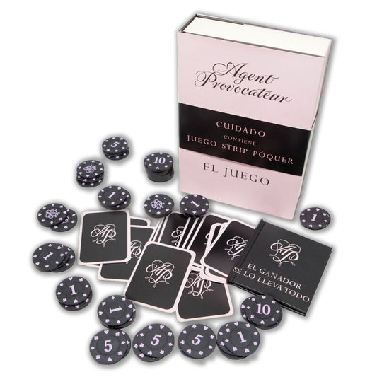 Diablo Picante Game Strip Poker Tokens And Cards