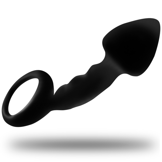 Ohmama Anal Ohmama - Ribbed Anal Plug With Ring