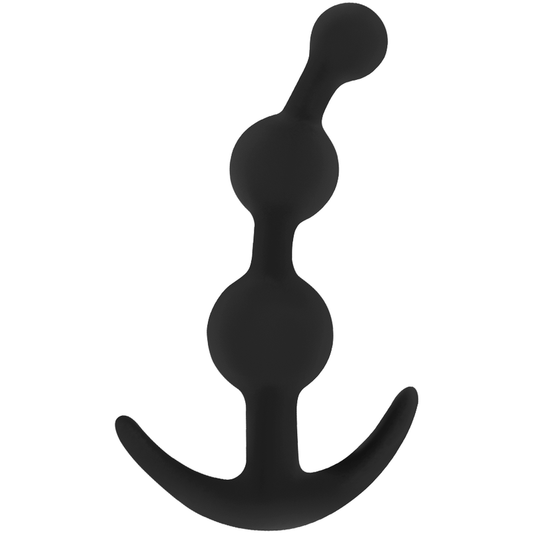 Ohmama Anal Ohmama - Curved Silicone Anal Plug 13 Cm