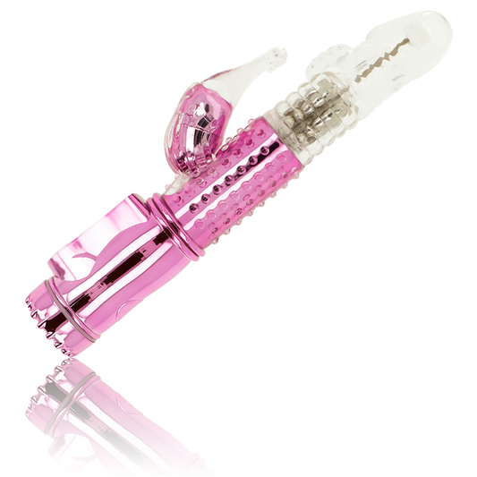 Ohmama Vibrator With Rotation Function And Clitoris Stimulator