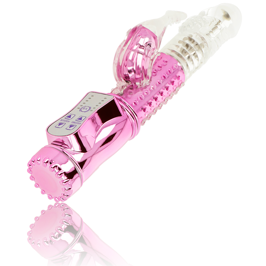 Ohmama Vibrator With Rotation Function And Clitoris Stimulator