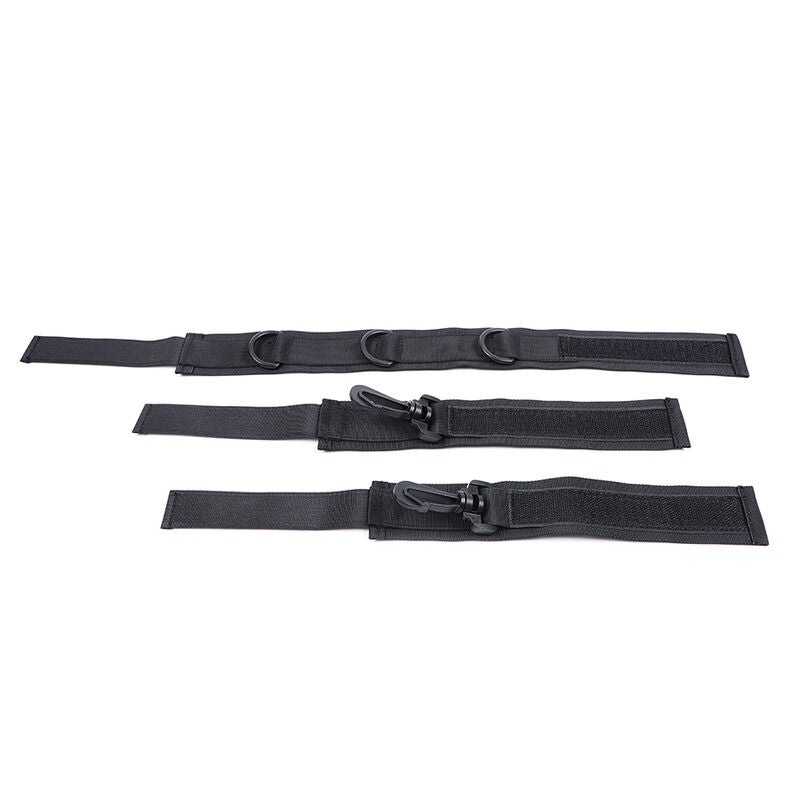 Ohmama Fetish Nylon Handcuffs And Collar