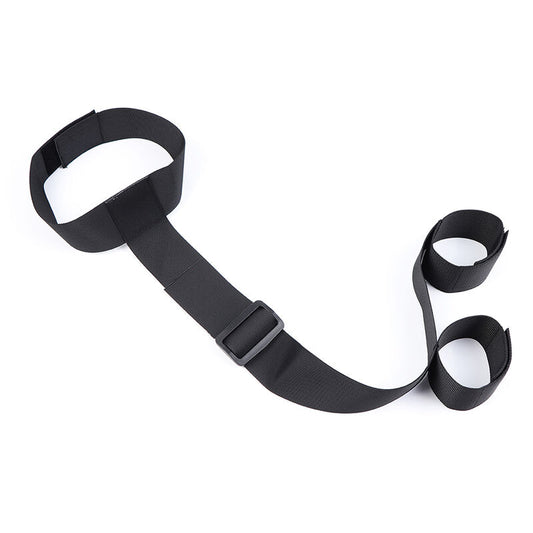 Ohmama Fetish Wrist Handcuffs And Nylon Collar