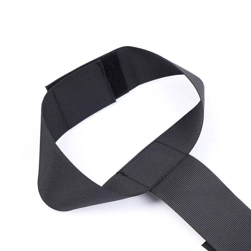 Ohmama Fetish Wrist Handcuffs And Nylon Collar