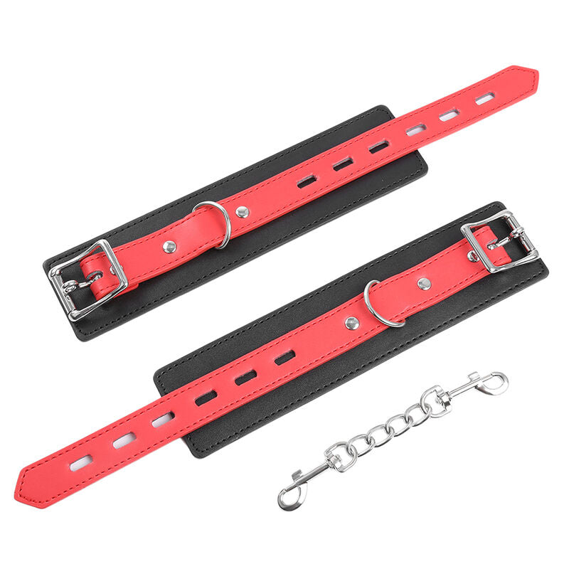 Ohmama Fetish Lock Buckle Wrist Restraints