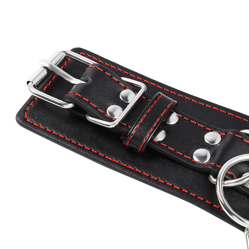 Ohmama Fetish Heart Inlaid Handcuffs