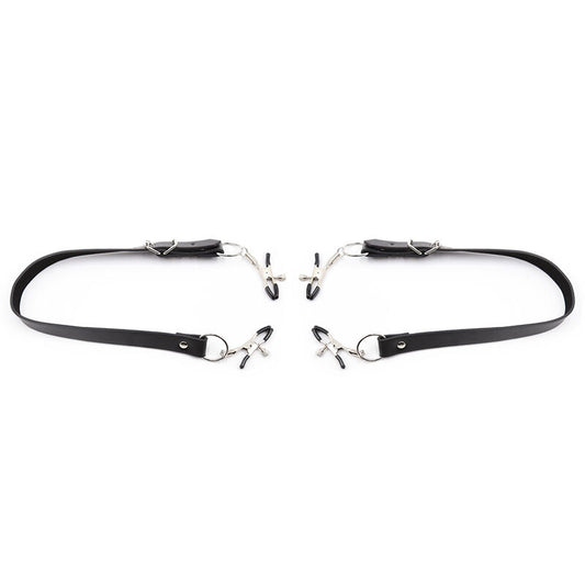 Ohmama Fetish Clitoris Clamps With Leg Straps
