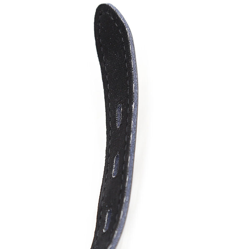 Ohmama Fetish Silicone Ball Gag With Leather Belt (Padlock Included)