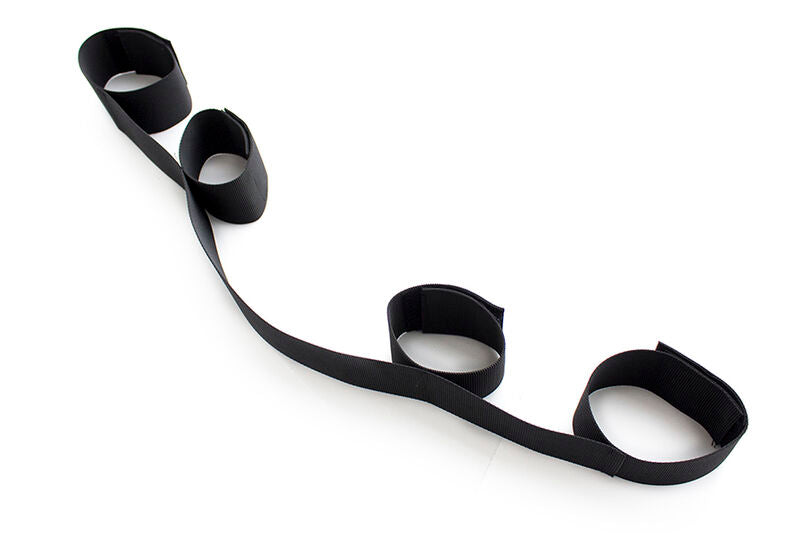 Ohmama Fetish Spreader Soft Bar Full Nylon Wrist Restraints