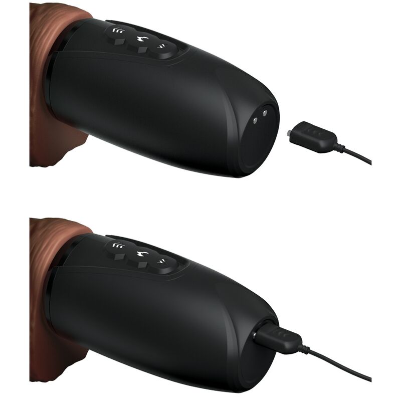 King Cock Plus King Cock - Plus Triple Threat Brown Skin Tone