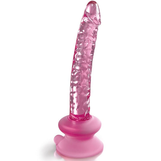 Icicles N. 86 Glass Dildo With Suction Cup