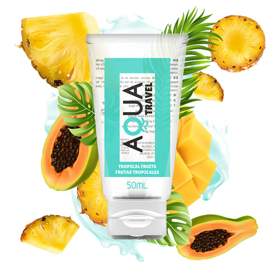 Aqua Travel Flavour Waterbased Lubricant Tropical Fruits - 50 Ml