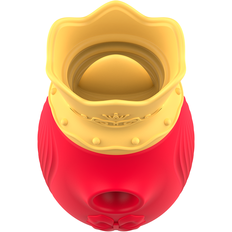 Intense Fun Intense - Clit Stimulator 10 Licking And Suction Frequencies - Red