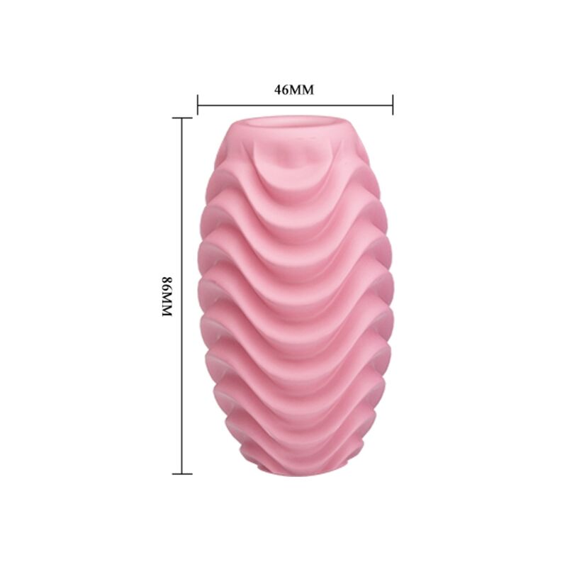Pretty Love Male Pretty Love - Pink Double Sided Masturbator Egg