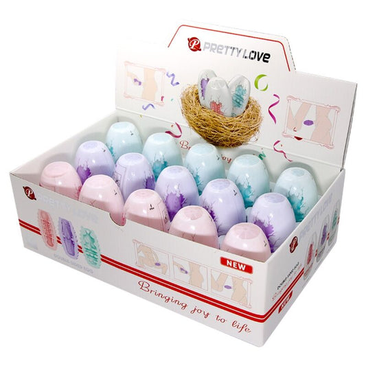 Pretty Love Male Pretty Love - Double Sided Masturbator Egg 15 Units