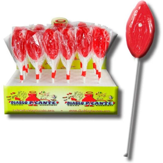 Diablo Goloso Gummy Lip Lollipop