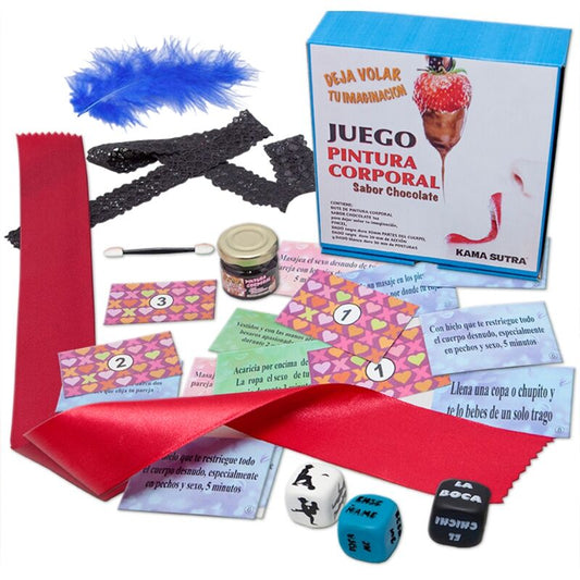 Diablo Picante Dices Game With Body Paint