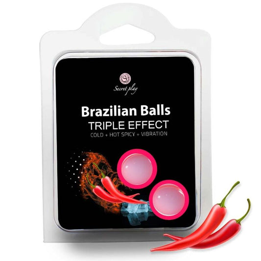 Secretplay Cosmetic Secretplay - Set 2 Brazilian Balls Triple Effect