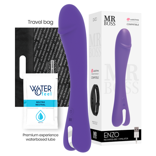 Mr. Boss Mr Boss - Enzo Vibrator Watchme Wireless Techonology Compatible