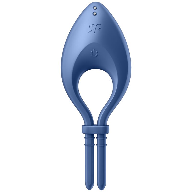 Satisfyer Ring Satisfyer - Bullseye Ring Vibrator App Blue