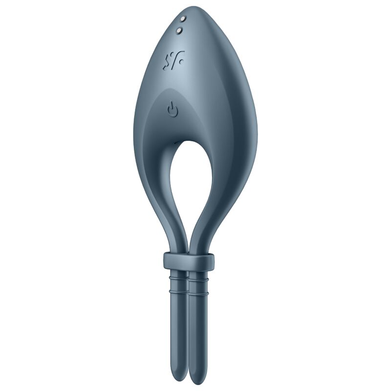 Satisfyer Ring Satisfyer - Bullseye Ring Vibrator App Grey
