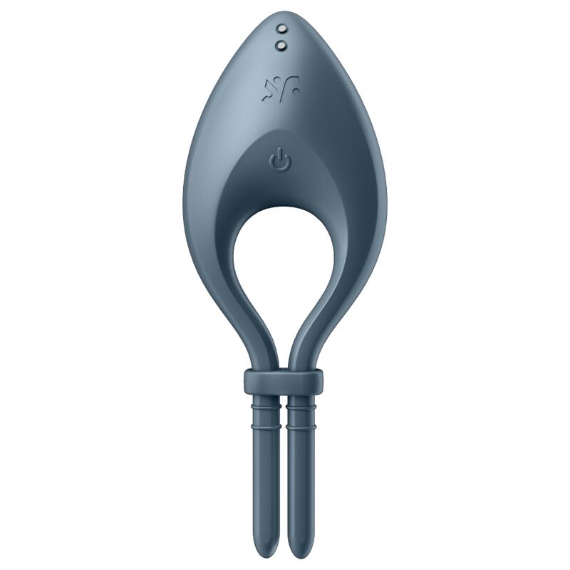 Satisfyer Ring Satisfyer - Bullseye Ring Vibrator App Grey