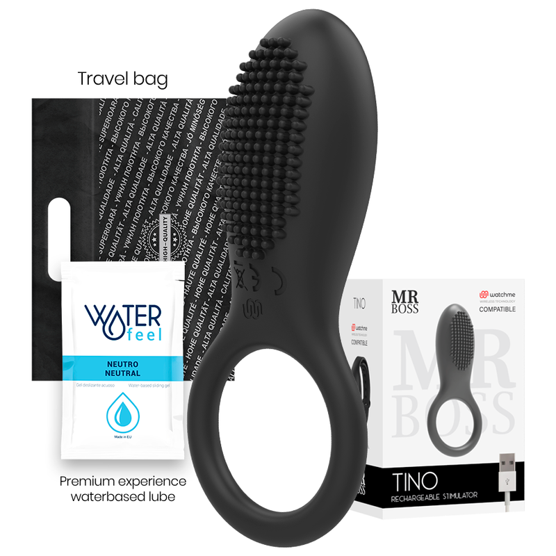 Mr. Boss Mr Boss - Tino Stimulator Ring Compatible With Watchme Wireless Technology