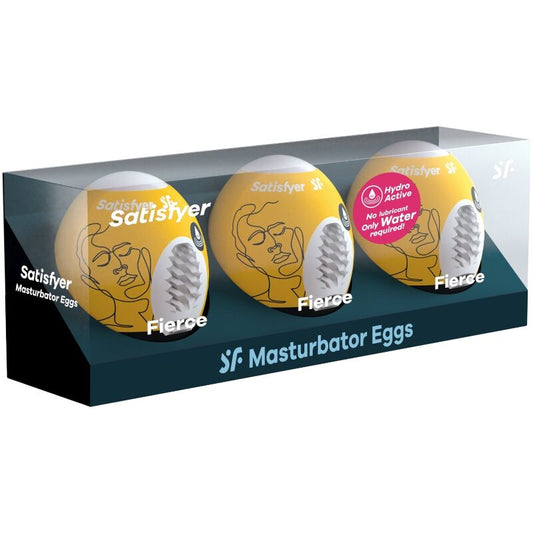 Satisfyer Fierce Masturbator Æg 3 Pak