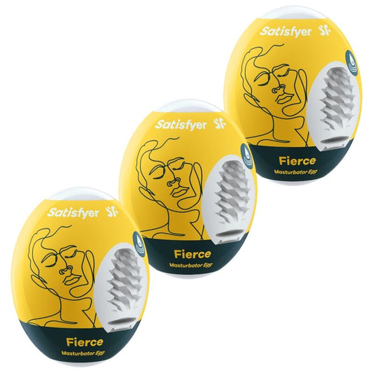 Satisfyer Fierce Masturbator Æg 3 Pak