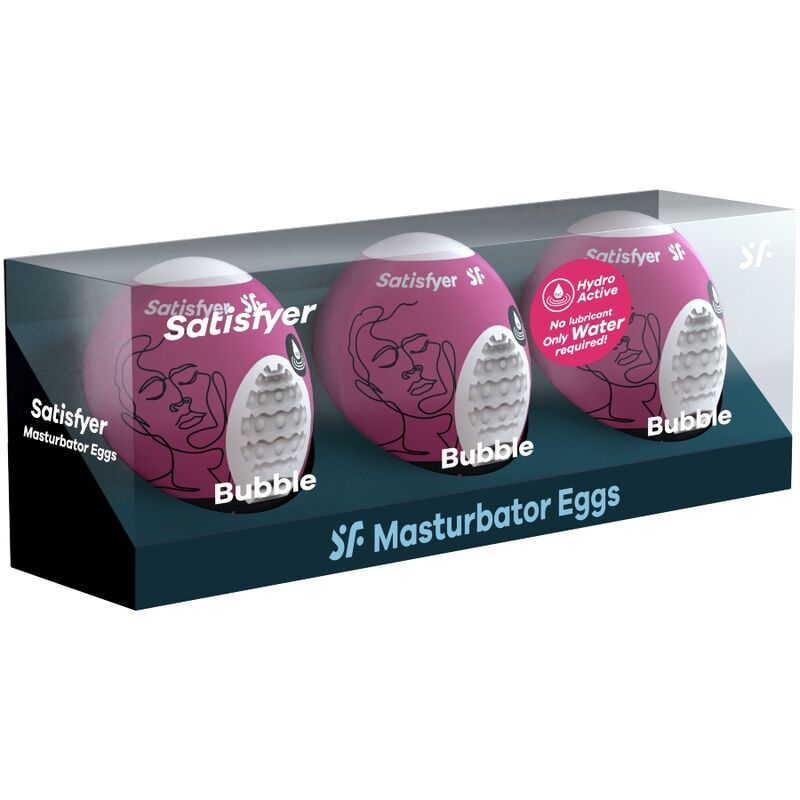 Satisfyer Bubble Masturbator Æg 3 Pak