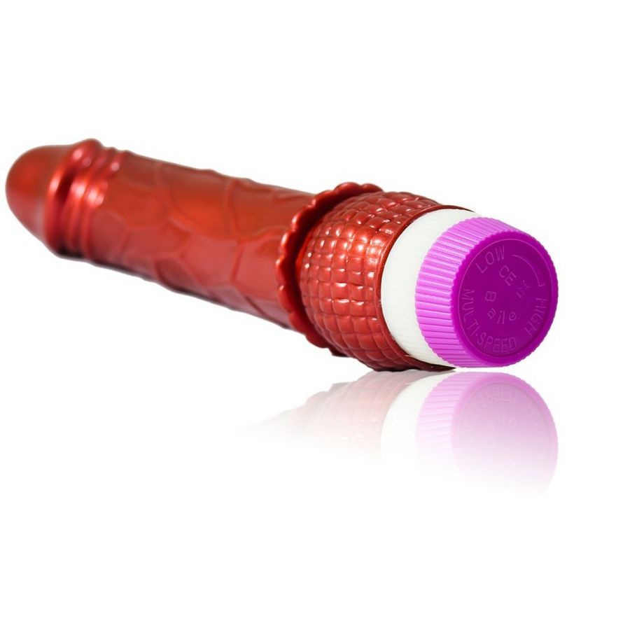 Baile Vibrators Baile - Realistic Red Vibrator 23 Cm