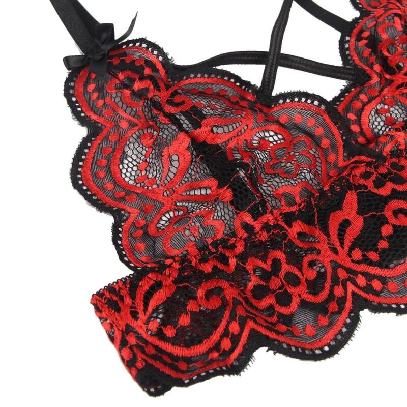 Subblime Sets Subblime - Set Two Pieces Set Lace Top And Panties S/M