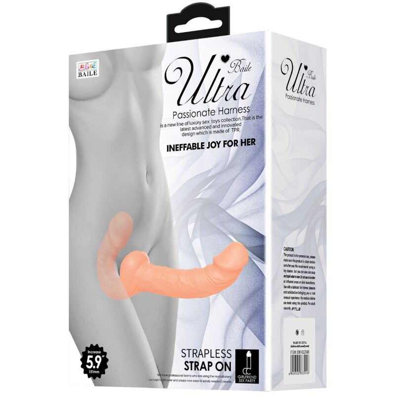 Baile Harness Collection Baile - Ultra Passionate Dildo With Harness Without Support