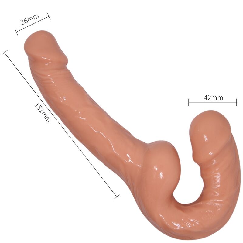 Baile Harness Collection Baile - Ultra Passionate Dildo With Harness Without Support