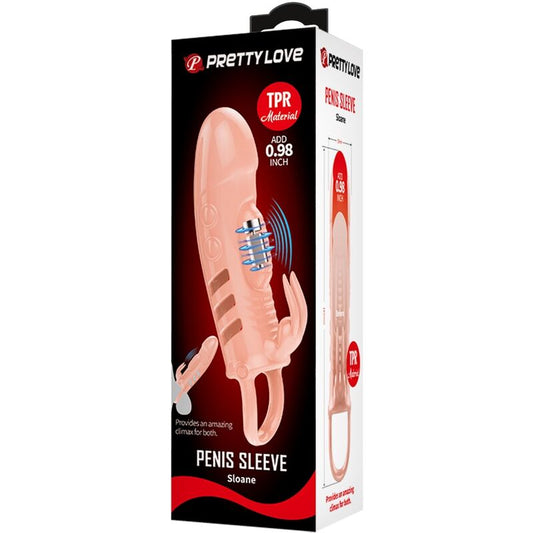 Pretty Love Sloane Natural Rabbit Penis Sheath