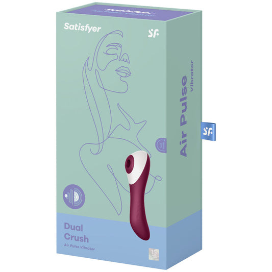 Satisfyer Dual Crush Red