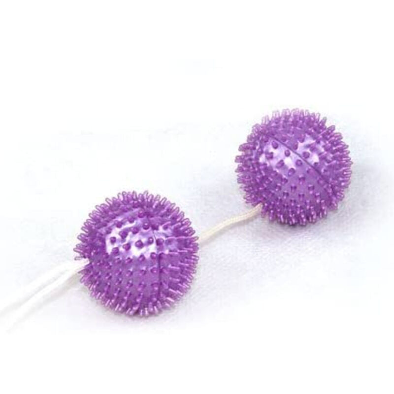 Baile Stimulating Baile - A Deeply Pleasure Purple Textured Balls 3.60 Cm