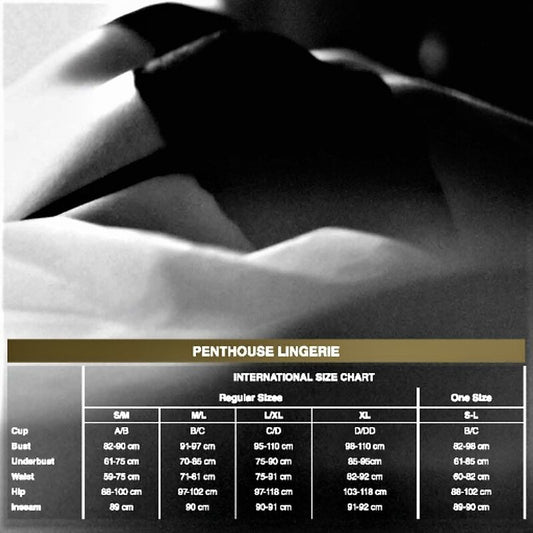 Penthouse Thong Penthouse - Classified Thong Black S/M