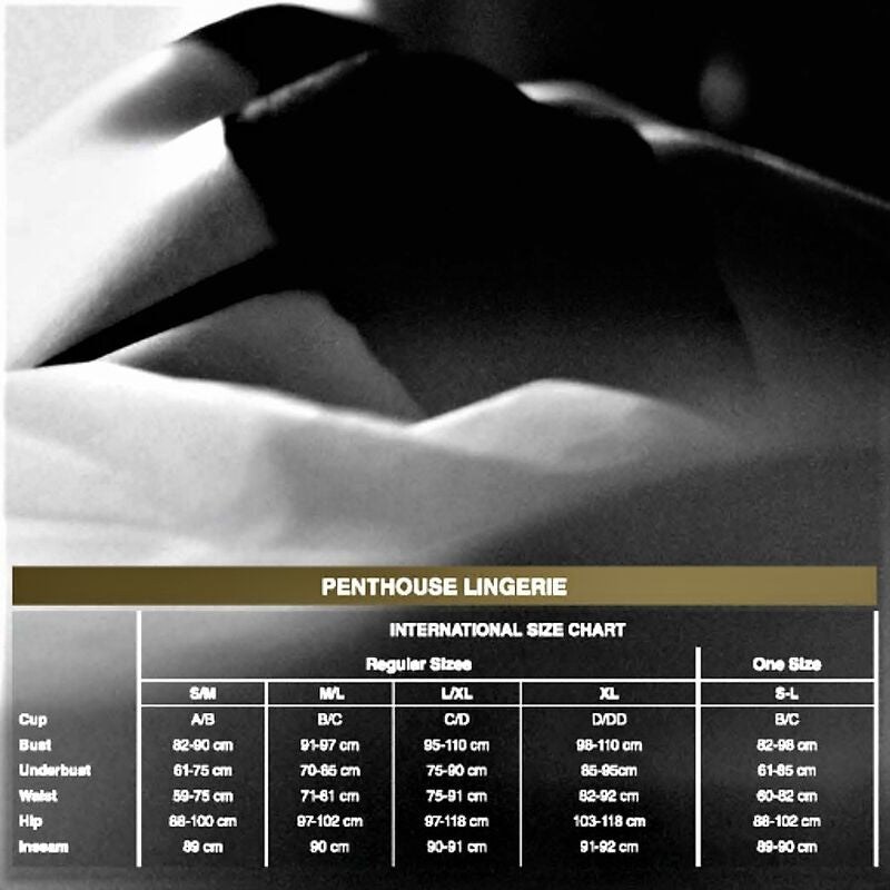 Penthouse Thong Penthouse - Classified Thong Black S/M