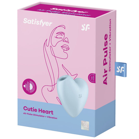 Satisfyer Cutie Heart Blue Stimulator