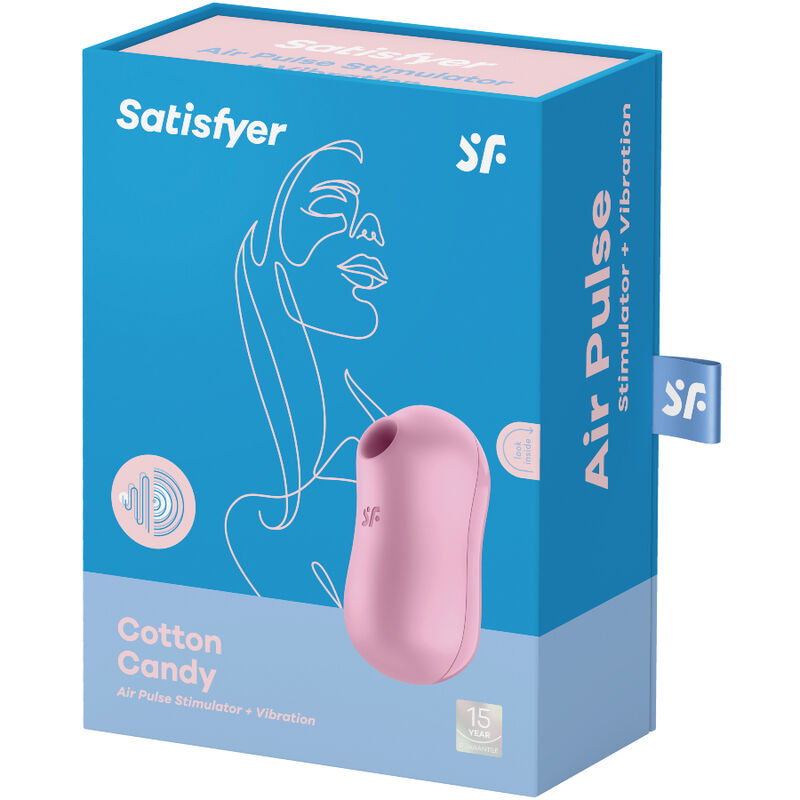 Satisfyer Air Pulse Satisfyer - Cotton Candy Estimulador Y Vibrador Lila