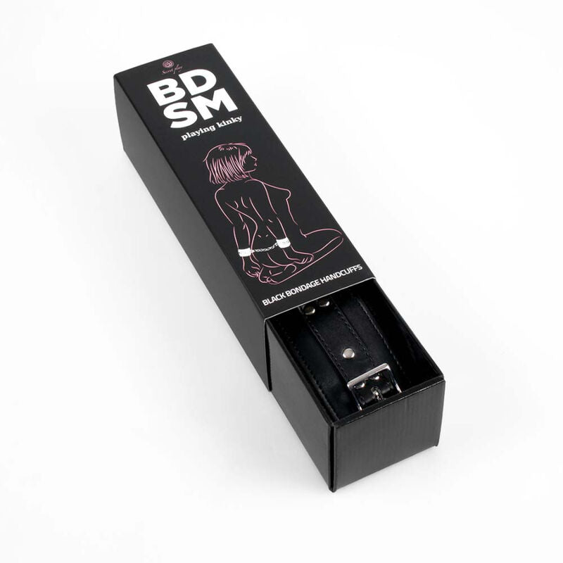 Secretplay 100% Fetish Secretplay - Black Bondage Handcuffs Bdsm Collection