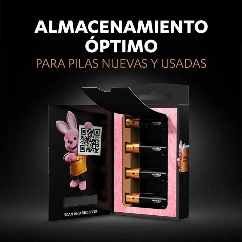 Duracell Optimum 200 Alkaline Battery Aaa Lr03 4 Unit