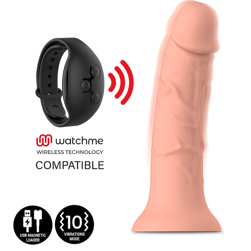Mythology Fantasy Dildo Mythology - Asher Original Dildo S - Vibrator Compatible With Watchme Wireless Technology