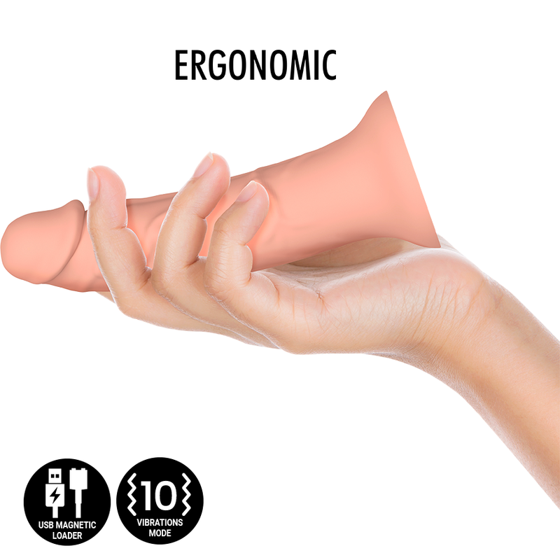 Mythology Fantasy Dildo Mythology - Asher Original Dildo S - Vibrator Compatible With Watchme Wireless Technology
