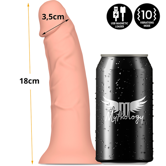 Mythology Fantasy Dildo Mythology - Asher Original Dildo S - Vibrator Compatible With Watchme Wireless Technology