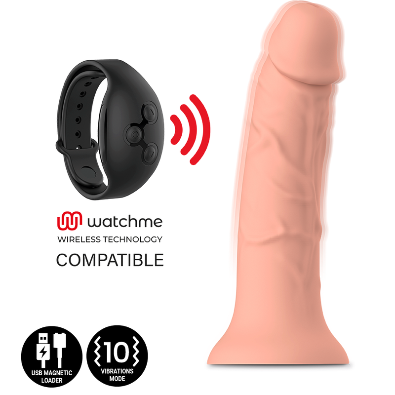 Mythology Fantasy Dildo Mythology - Asher Original Dildo M - Vibrator Compatible With Watchme Wireless Technology